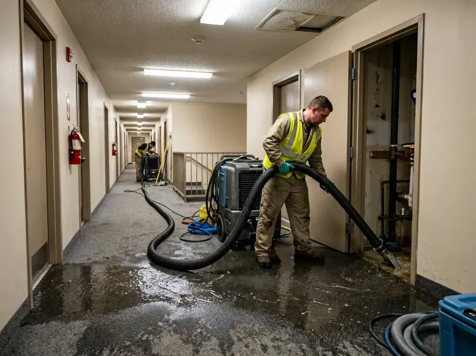 multi-unit-apartment-hallway-f-005 — frequently asked questions, Emergency Burst Pipe Water Extraction & Removal in Noble, OK